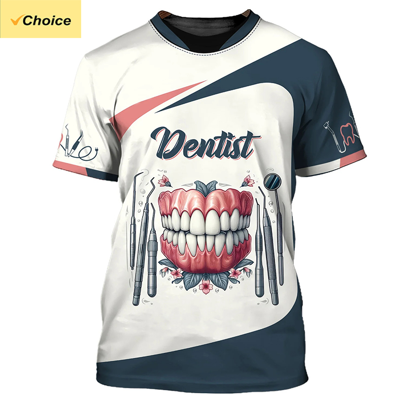 3D Printing Tooth - 2026 Men's T-Shirt Tooth 3d Printed