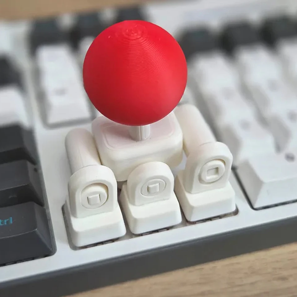 3D Printing Keyboard Keys - 3D Printed Keyboard Joysticks 4 Way