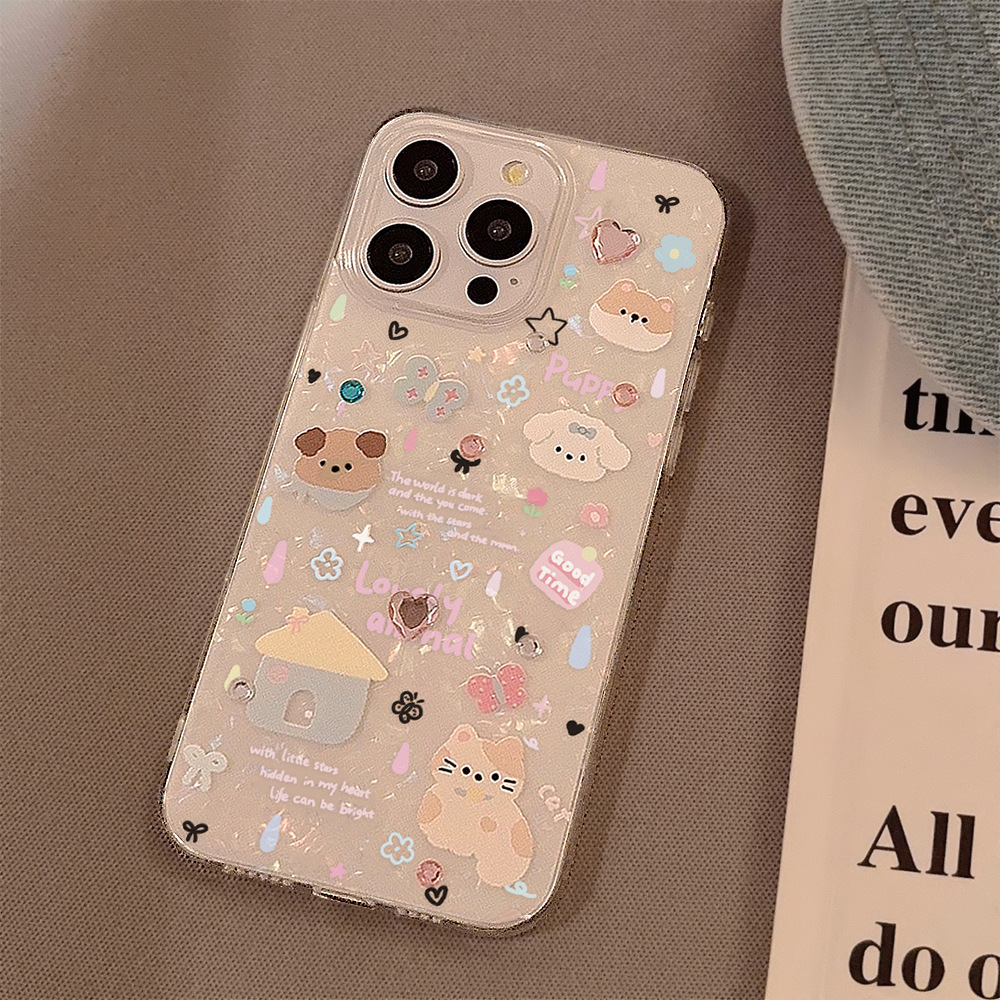 Cute Cartoon Puppy Shell Patte - 3D Printing Case avis et prix
