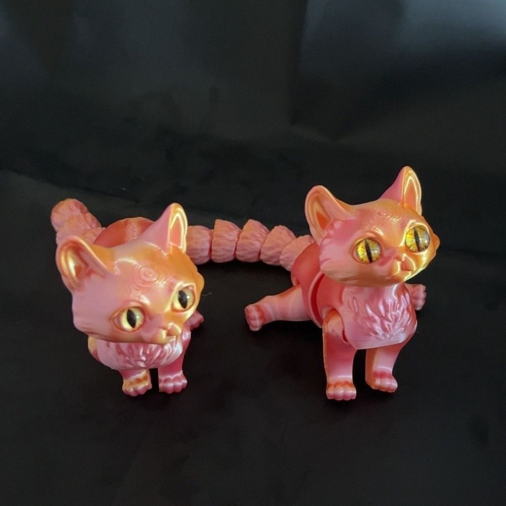 Big Eyes 3D Printed Cat Model  - 3D Printing Technology avis et prix