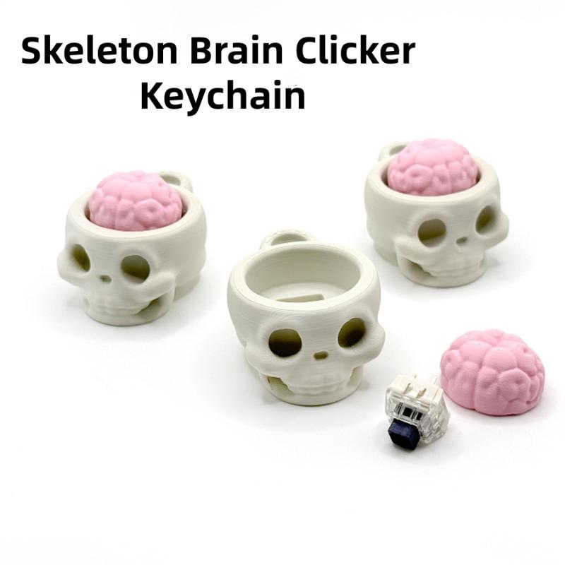 Hot Fun 3D Printed Skull Brain - 3D Printing Keyboard Keys avis et prix