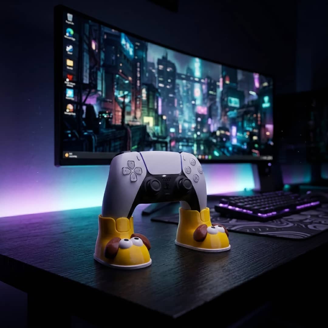 Funny Big Yellow Boot Controll - 3D Printing Xbox Controller Holder avis et prix