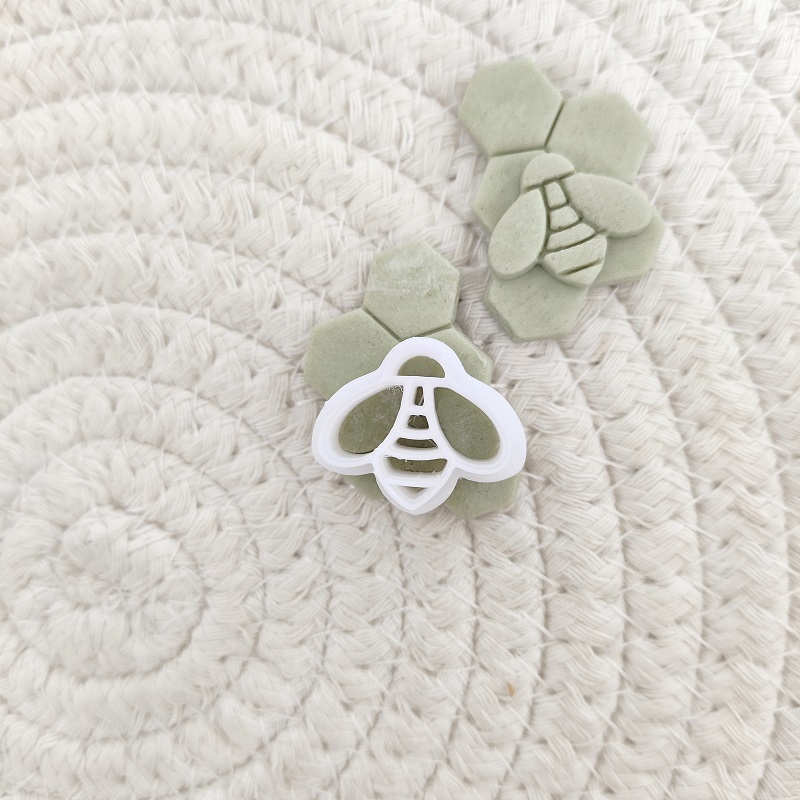 3D Bee Honeycomb Earring Cutti - 3D Printing Earrings avis et prix