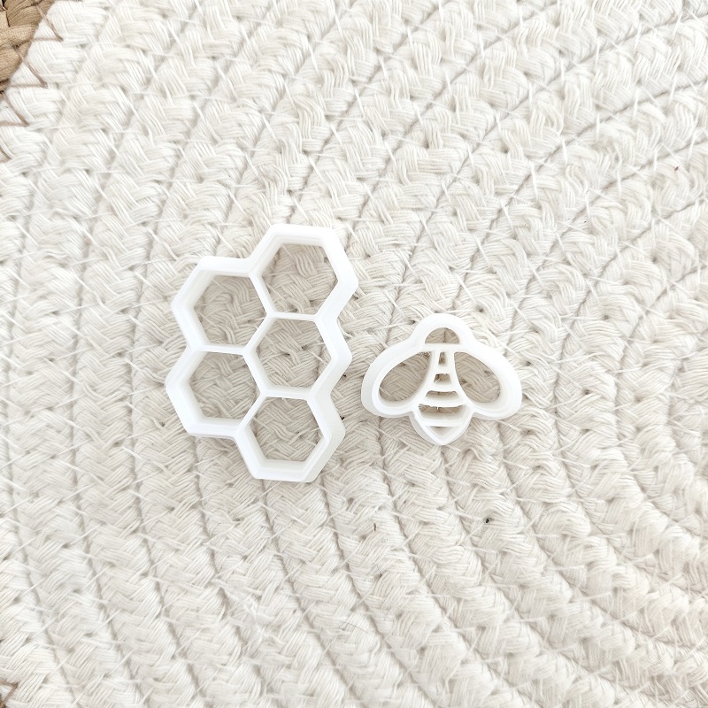 3D Bee Honeycomb Earring Cutti - 3D Printing Earrings avis et prix