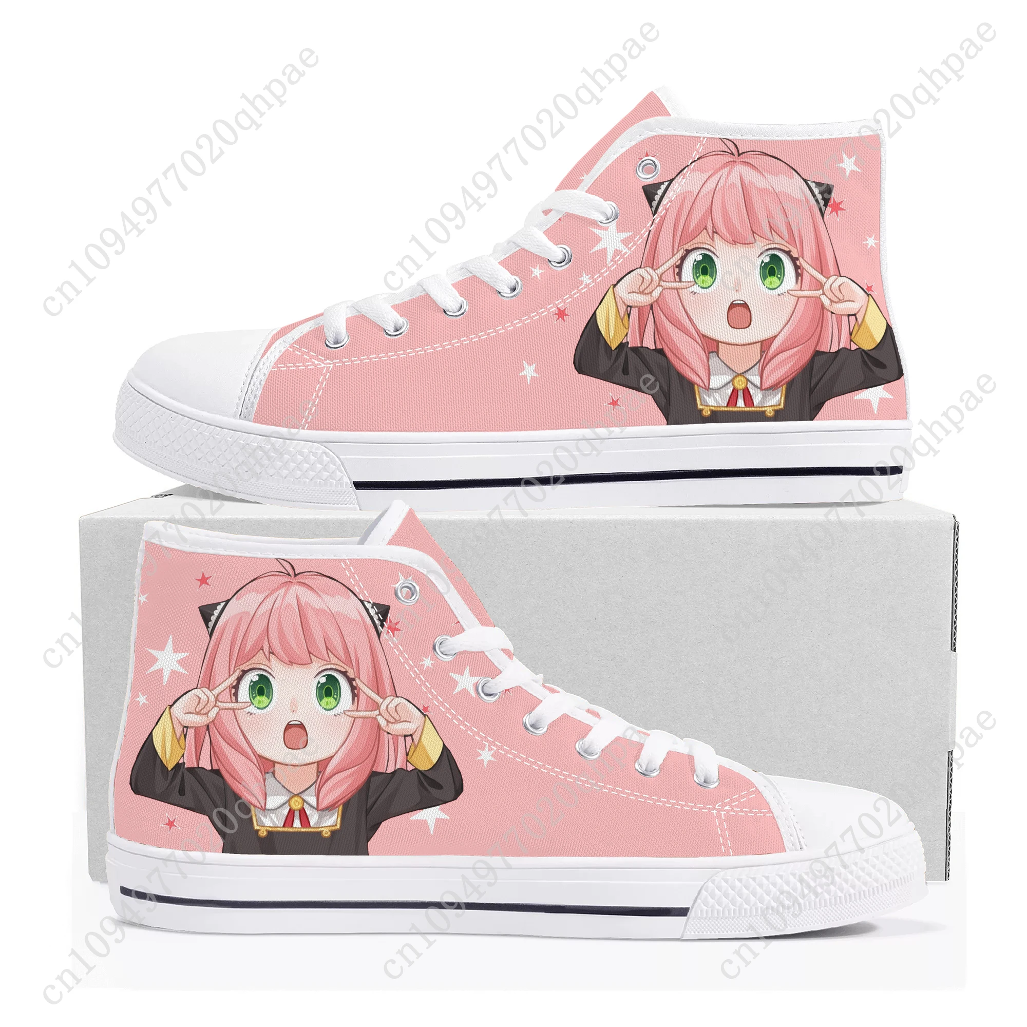 SPY×FAMILY High Top Sneakers M - 3D Printing Quality avis et prix