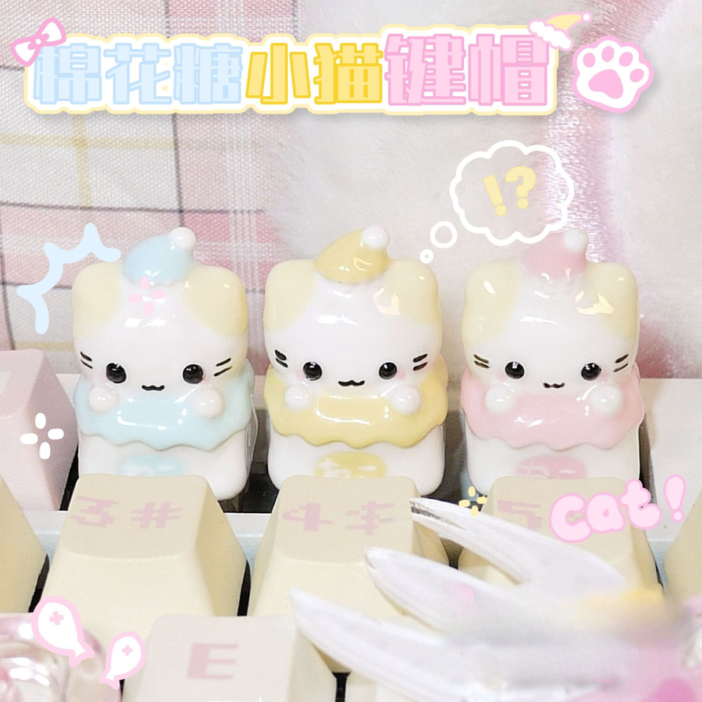 Kawaii Cat HelloKittys Keycaps - 3D Printing Keyboard Keys avis et prix