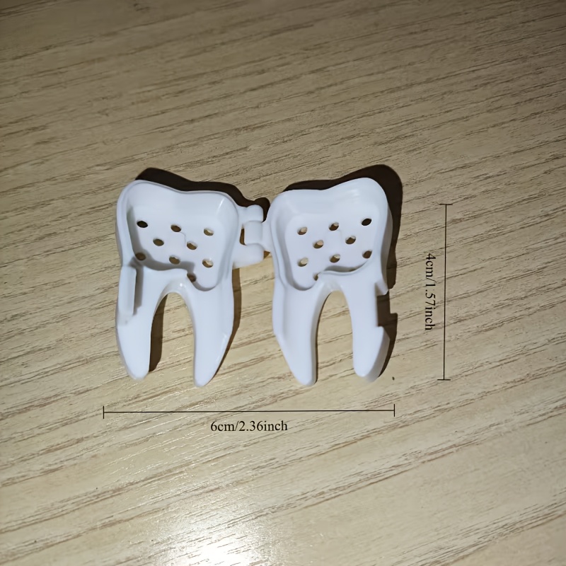 2Pcs 3D Printed Tooth Shaped P - 3D Printing Tooth avis et prix