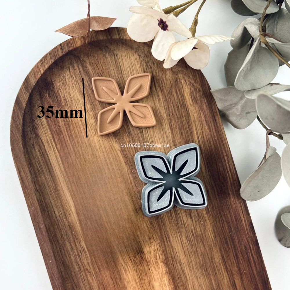 Lily Shape Polymer Clay Cutter - 3D Printing Earrings avis et prix