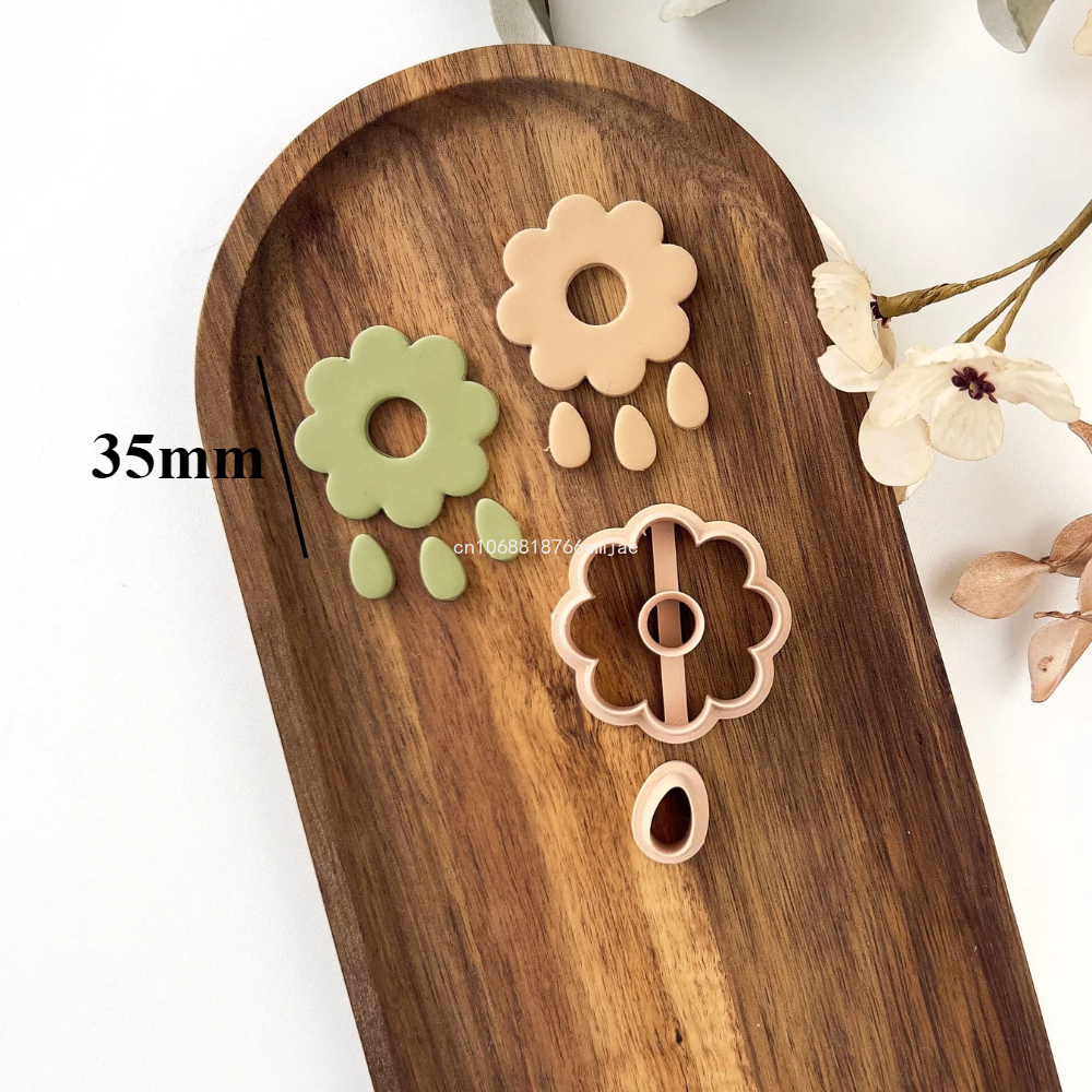 Lily Shape Polymer Clay Cutter - 3D Printing Earrings avis et prix