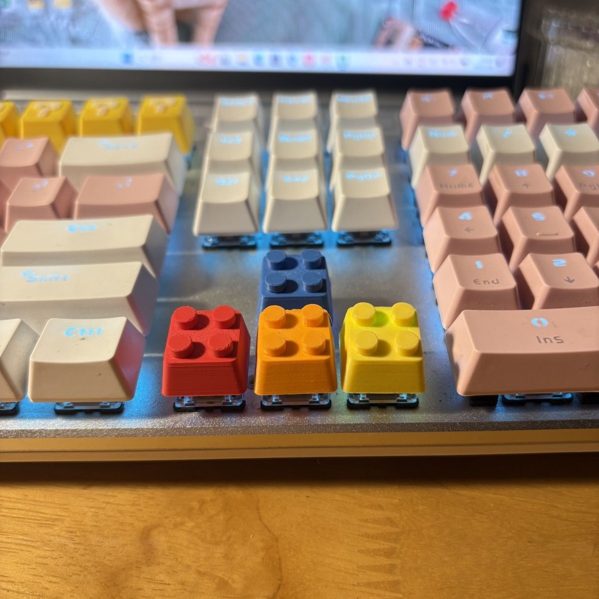 3D Printed MX Stem Keycaps Cre - 3D Printing Keyboard Keys avis et prix