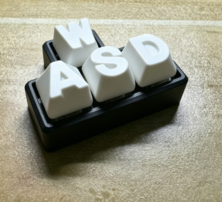 3 In 1 WASD Fidget Toy Keycap  - 3D Printing Keyboard Keys avis et prix