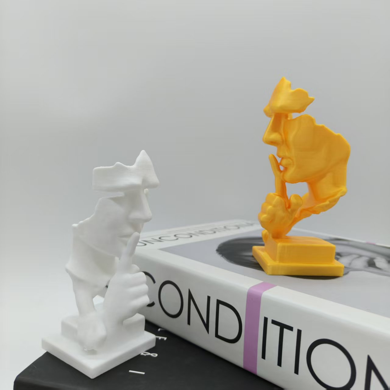 Thinker Statue, Silence Is Gol - 3D Printing Quality avis et prix