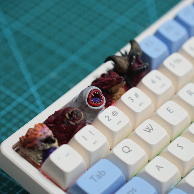 Monster Hunter Dragon Resin Cu - 3D Printing Keyboard Keys avis et prix