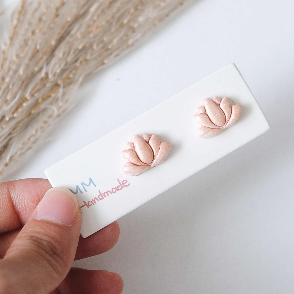 1pc Lotus Flower Clay Cutters  - 3D Printing Earrings avis et prix