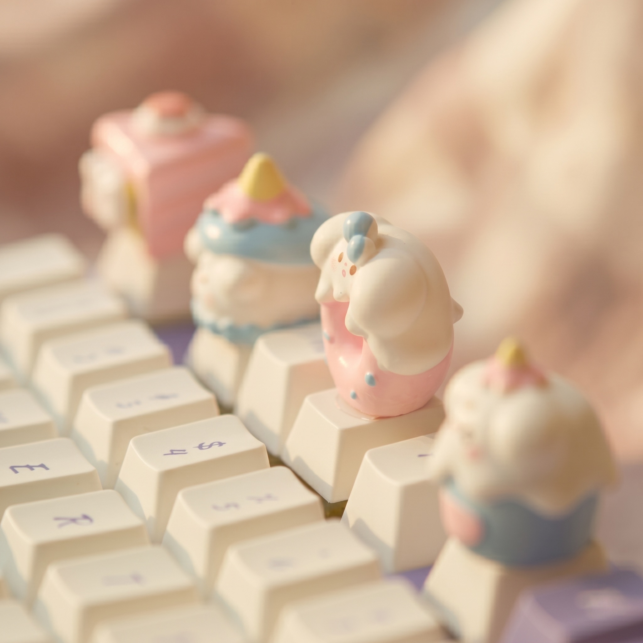 Cute Cake Keycaps Set INS Styl - 3D Printing Keyboard Keys avis et prix