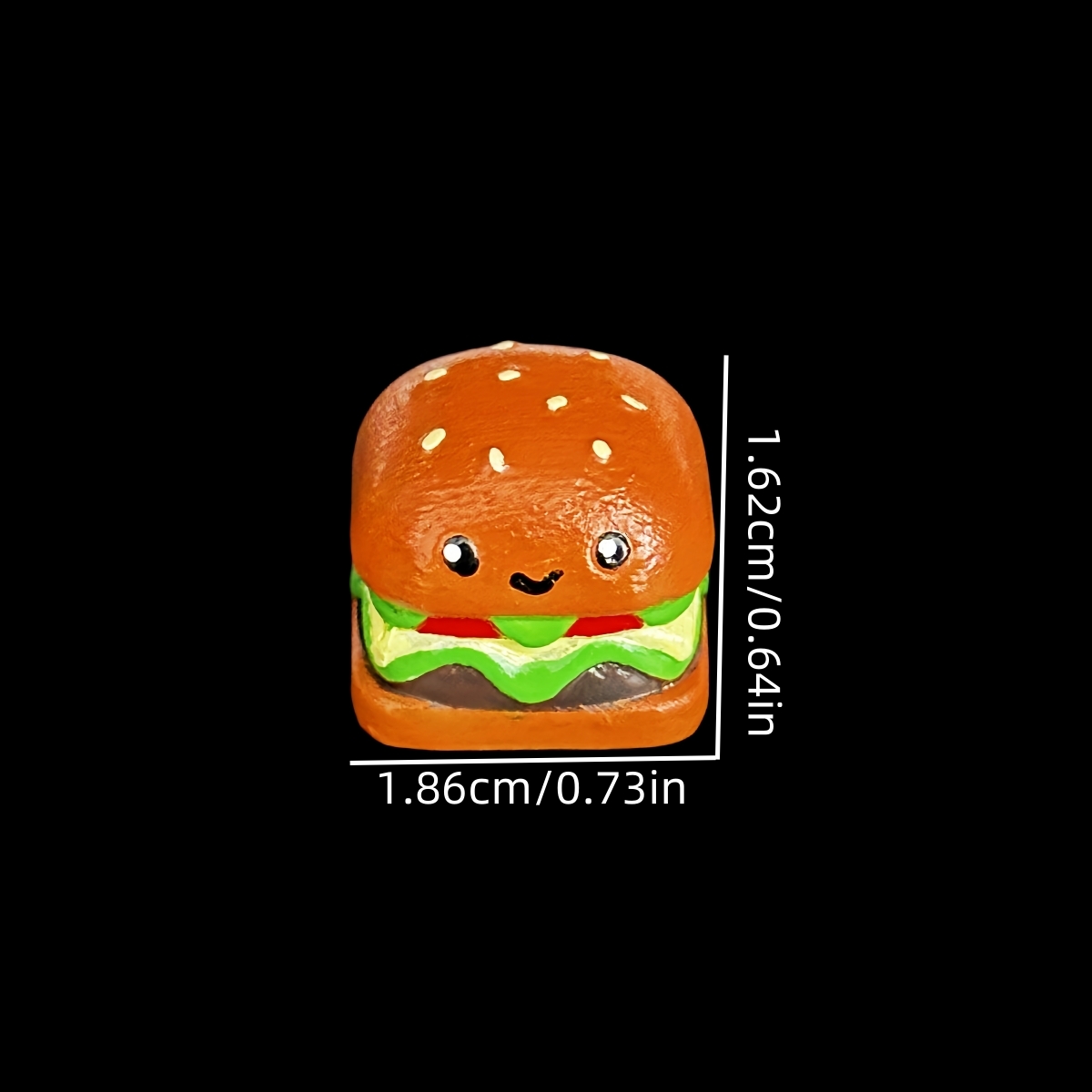 3d Printed Burger Fries Person - 3D Printing Keyboard Keys avis et prix