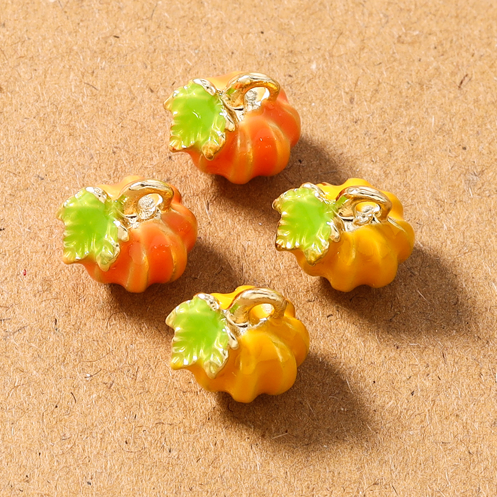5pcs Cute Enamel 3D Pumpkin Ch - 3D Printing Earrings avis et prix