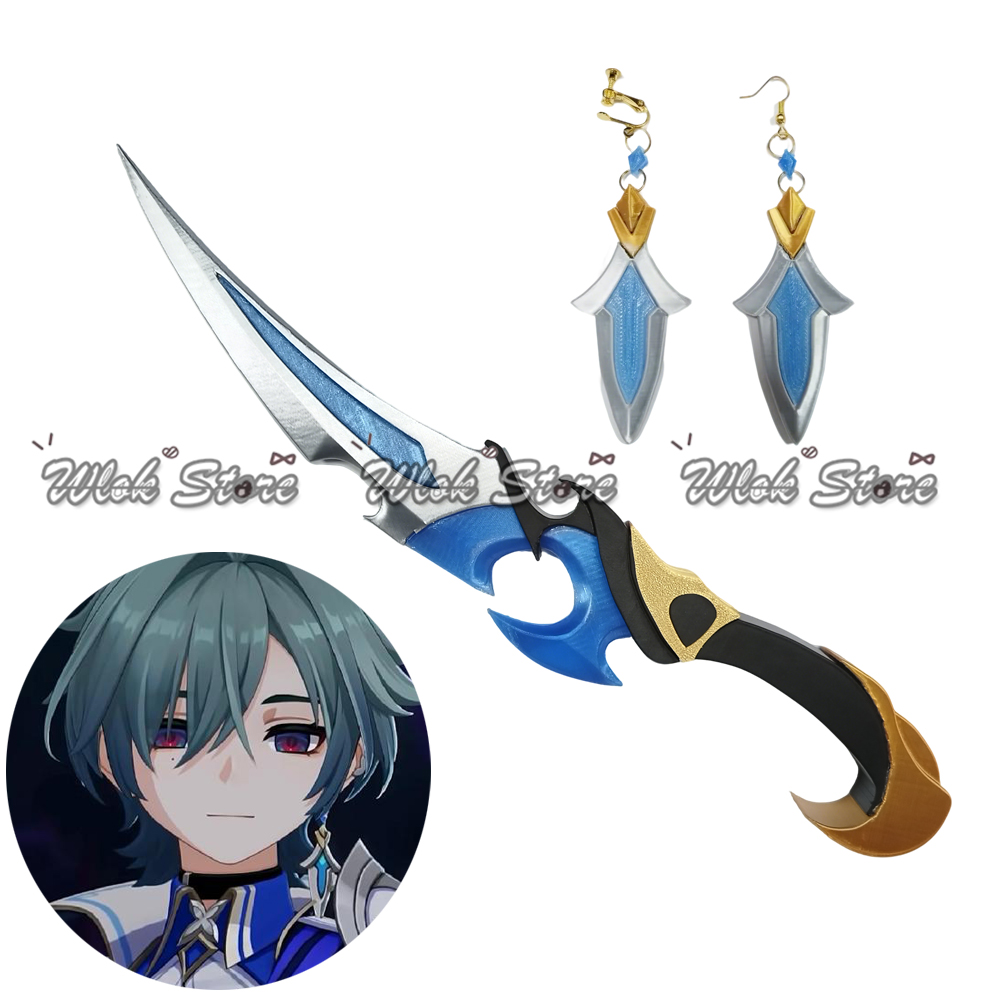 Genshin Impact Lohen Cosplay 3 - 3D Printing Earrings avis et prix
