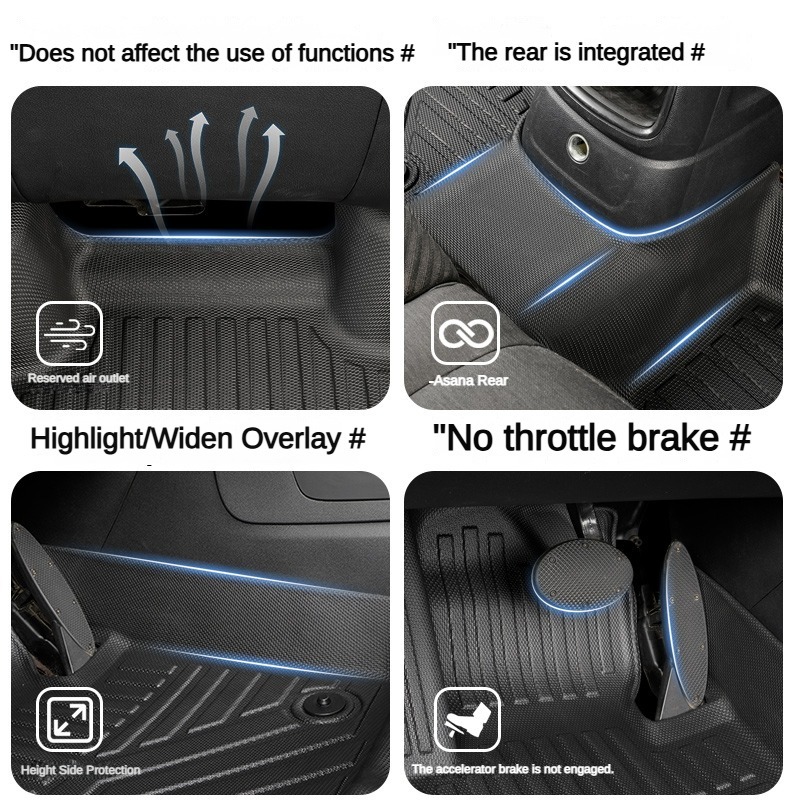 TPE Floor Mats For BMW 5 SERIE - 3D Printing Tpe avis et prix