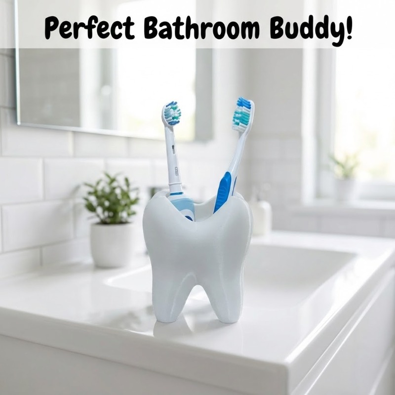 3D Printed Tooth Shaped Deskto - 3D Printing Tooth avis et prix