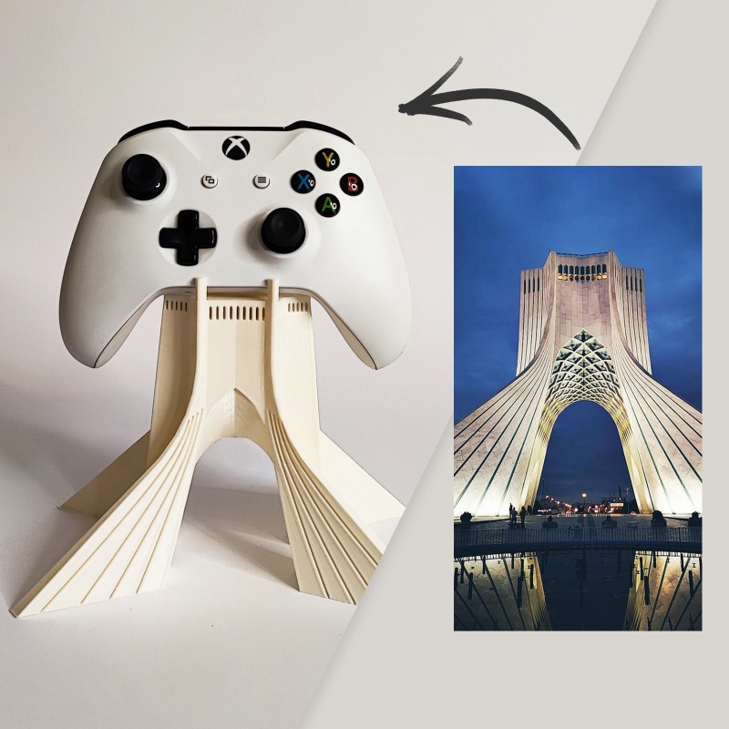 Controller Holder Customized A - 3D Printing Xbox Controller Holder avis et prix