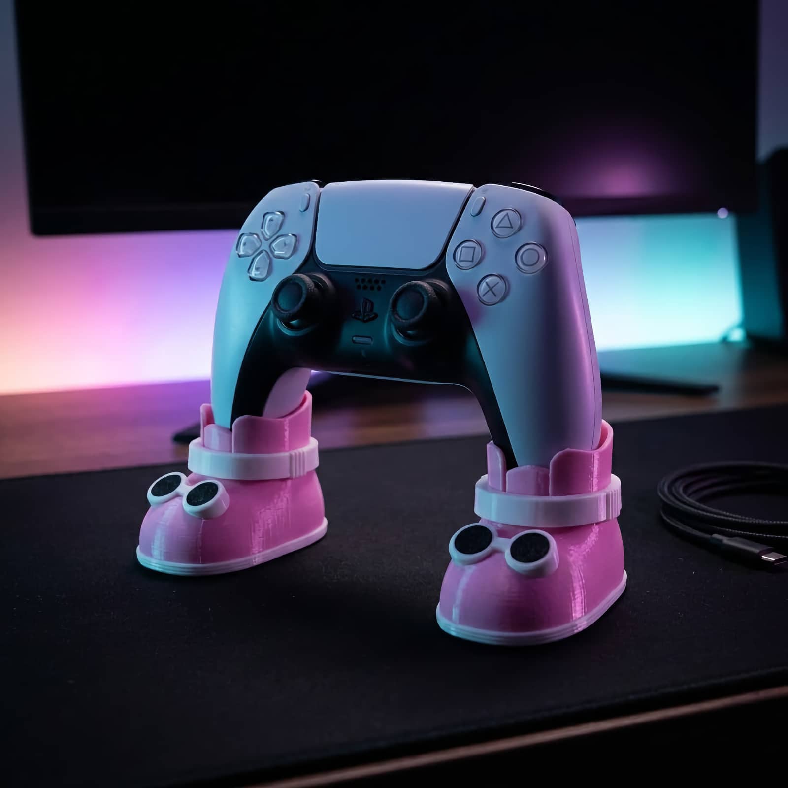 3D Printed Cute Pink Shoes Con - 3D Printing Xbox Controller Holder avis et prix