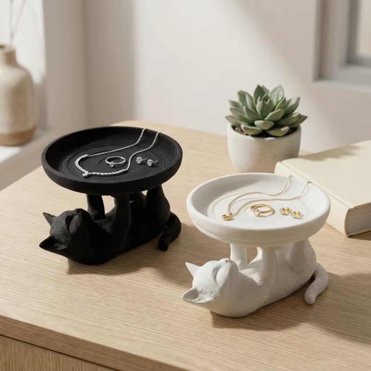3D Printed Cat Shaped Jewelry  - 3D Printing Earrings avis et prix