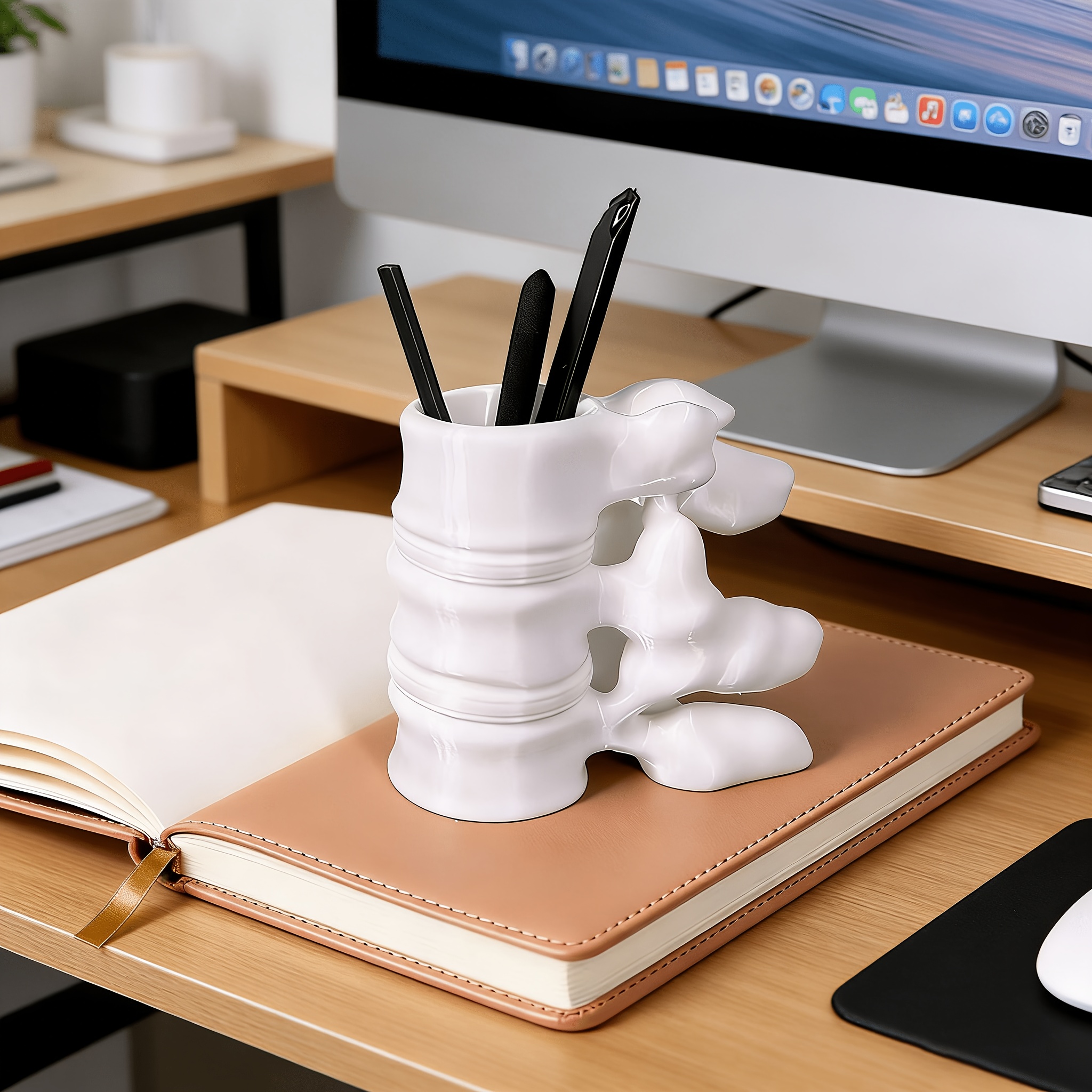 1-Piece Spine-Shaped Pen Holde - 3D Printing Orthopedics avis et prix
