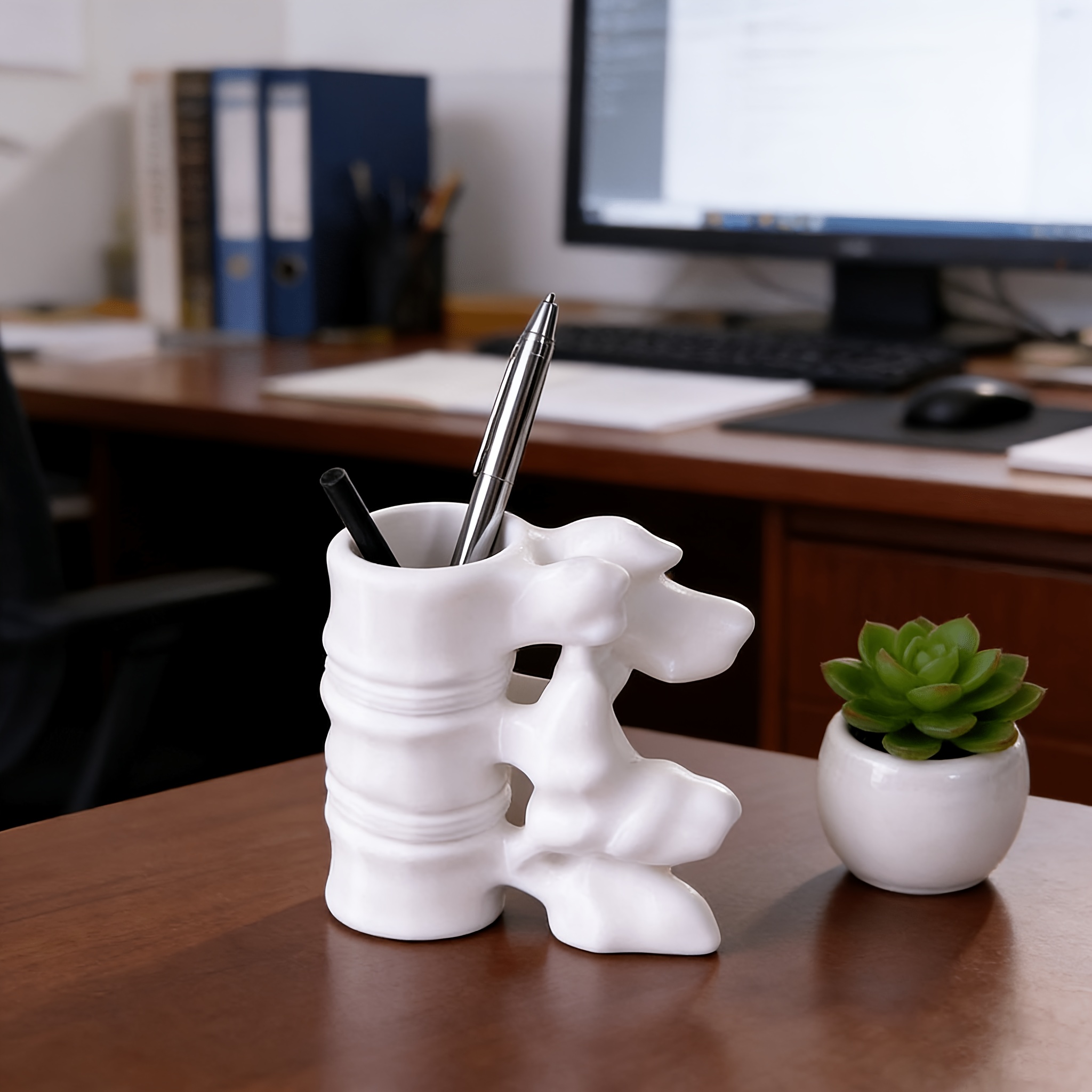 1-Piece Spine-Shaped Pen Holde - 3D Printing Orthopedics avis et prix
