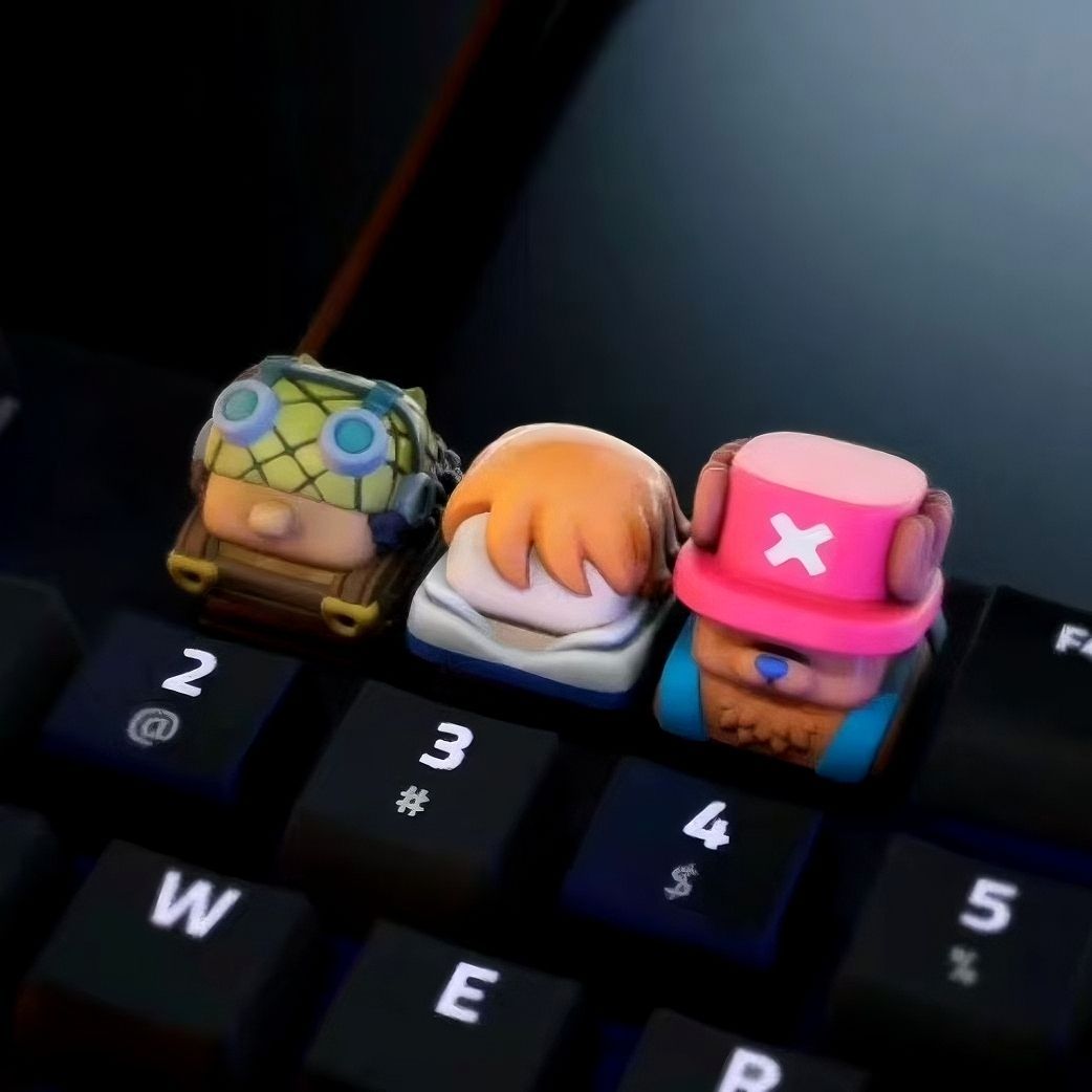 One Piece Chopper Nami anime c - 3D Printing Keyboard Keys avis et prix
