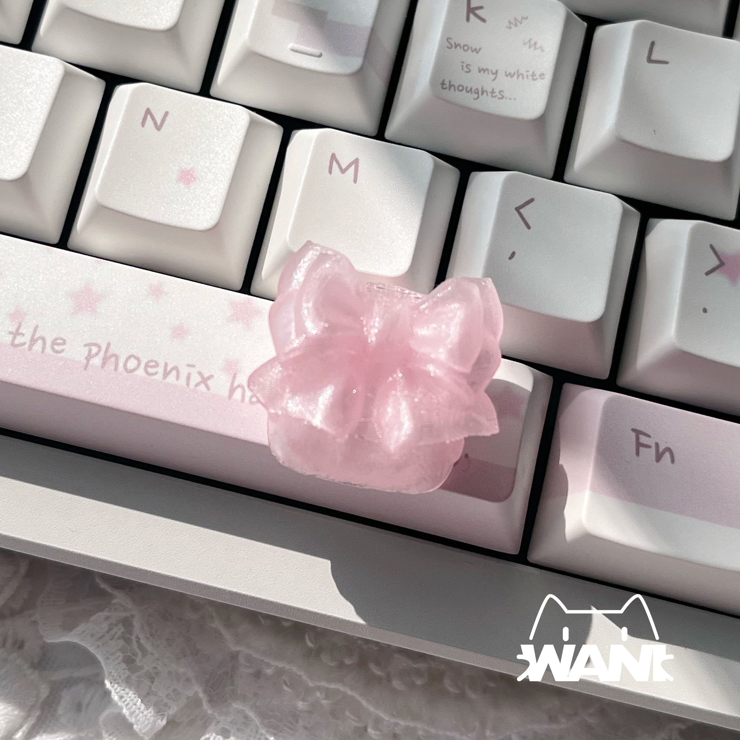 Silk Bow Themed Point Keycap 3 - 3D Printing Keyboard Keys avis et prix