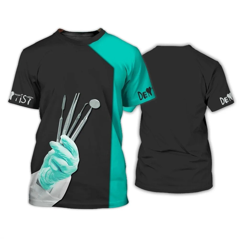 2024 Men's T-shirt Tooth 3d Pr - 3D Printing Tooth avis et prix