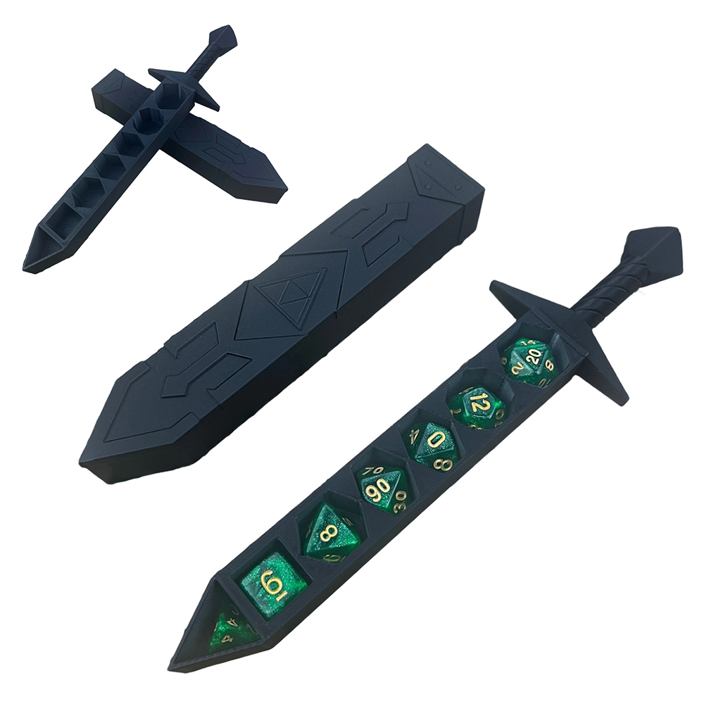 3D Printed Sword Dice Case DnD - 3D Printing Case avis et prix