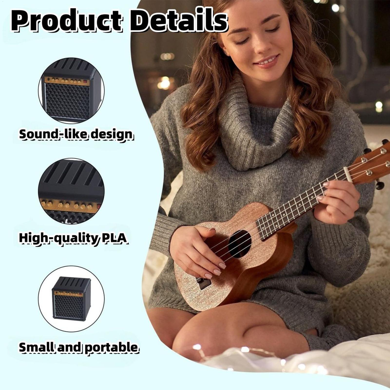 Guitar Pick Holder Amp Speaker - 3D Printing Case avis et prix