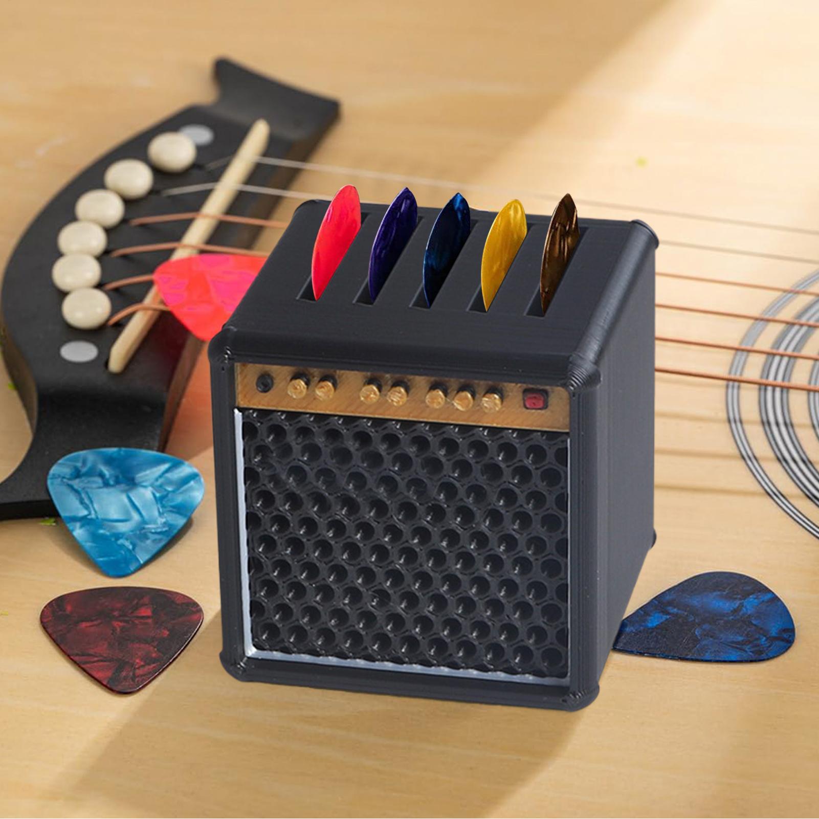 Guitar Pick Holder Amp Speaker - 3D Printing Case avis et prix