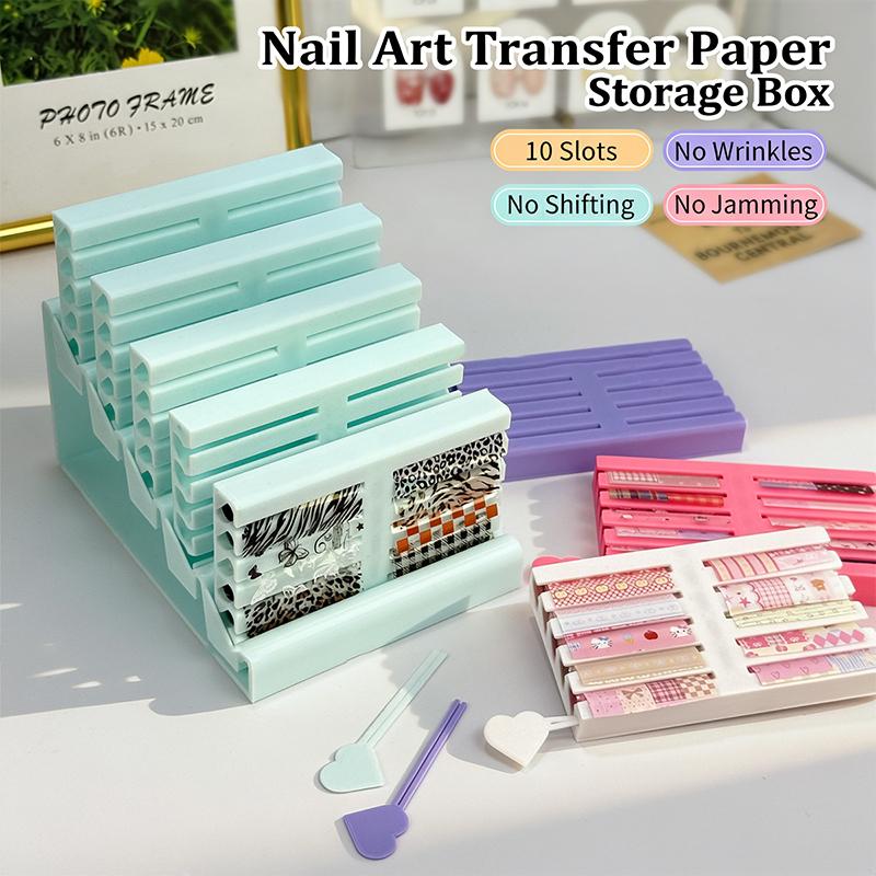 ✨ Colorful Nail Transfer Paper - 3D Printing Case avis et prix