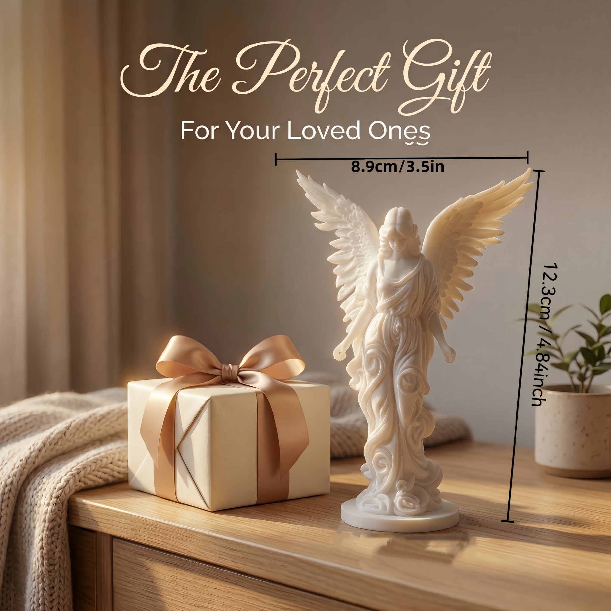 2-Piece Set of White Angel Sta - 3D Printing Quality avis et prix