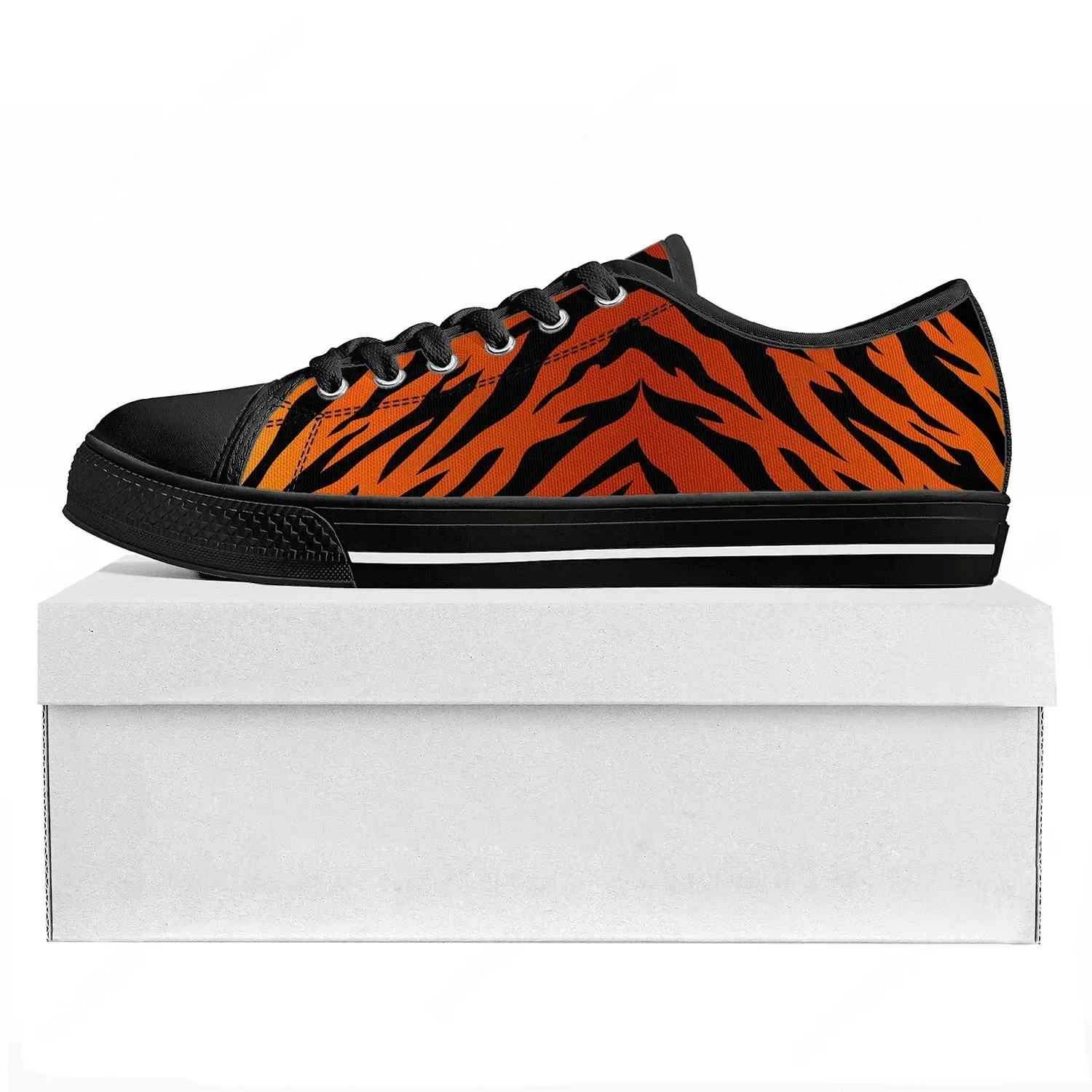 Tiger Stripe 3D Print Low Top  - 3D Printing Quality avis et prix