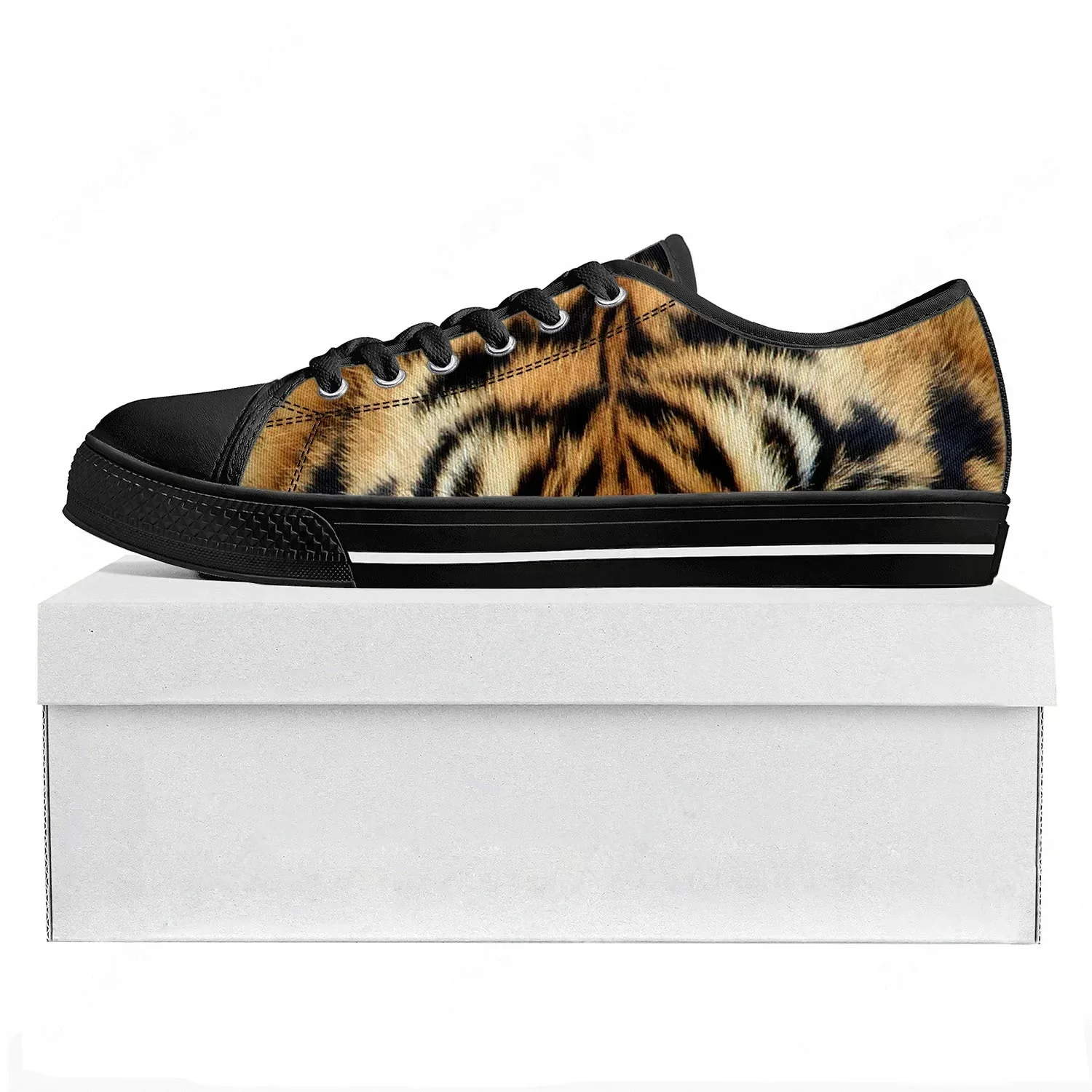 Tiger Stripe 3D Print Low Top  - 3D Printing Quality avis et prix