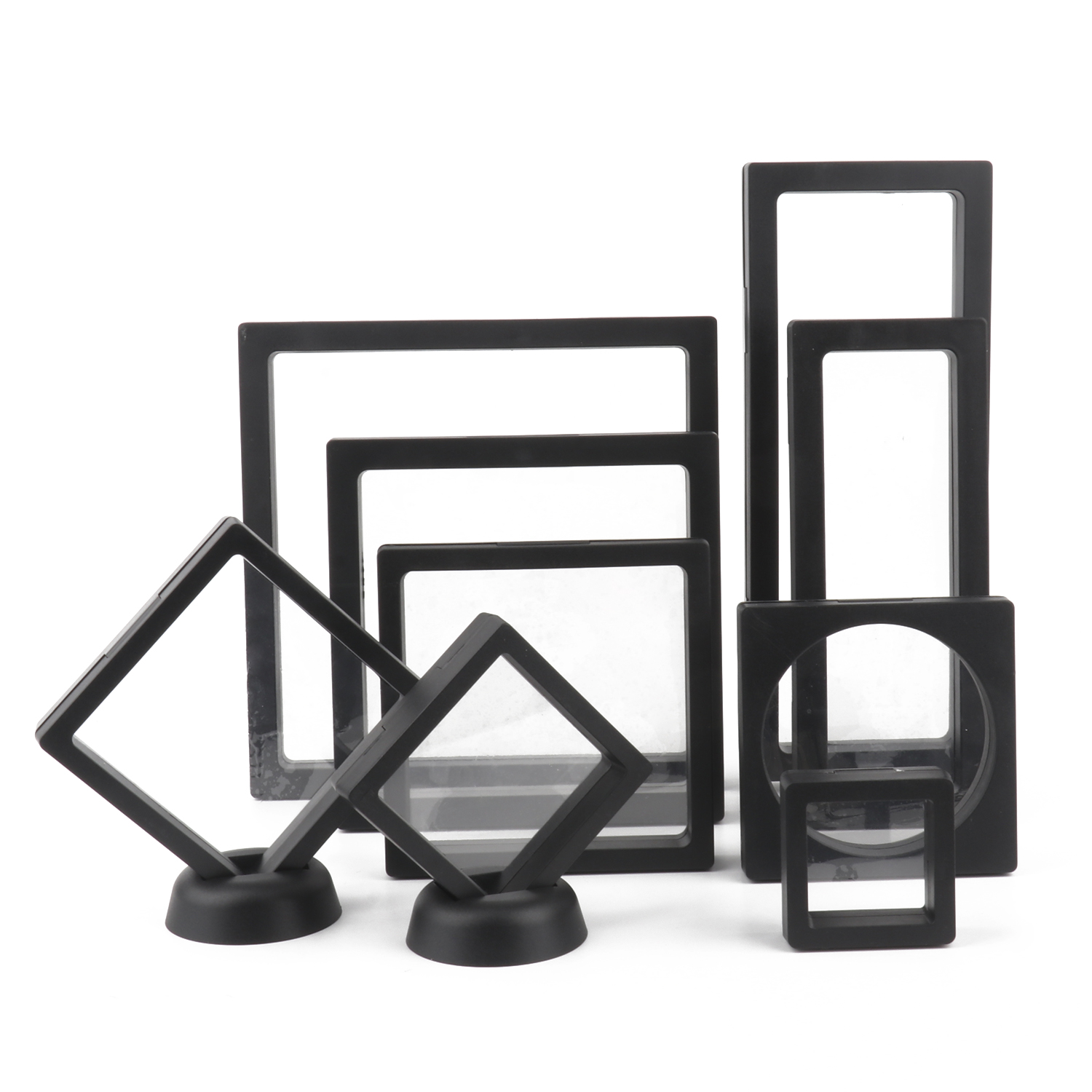 Black 3D Free Stand Suspension - 3D Printing Earrings avis et prix