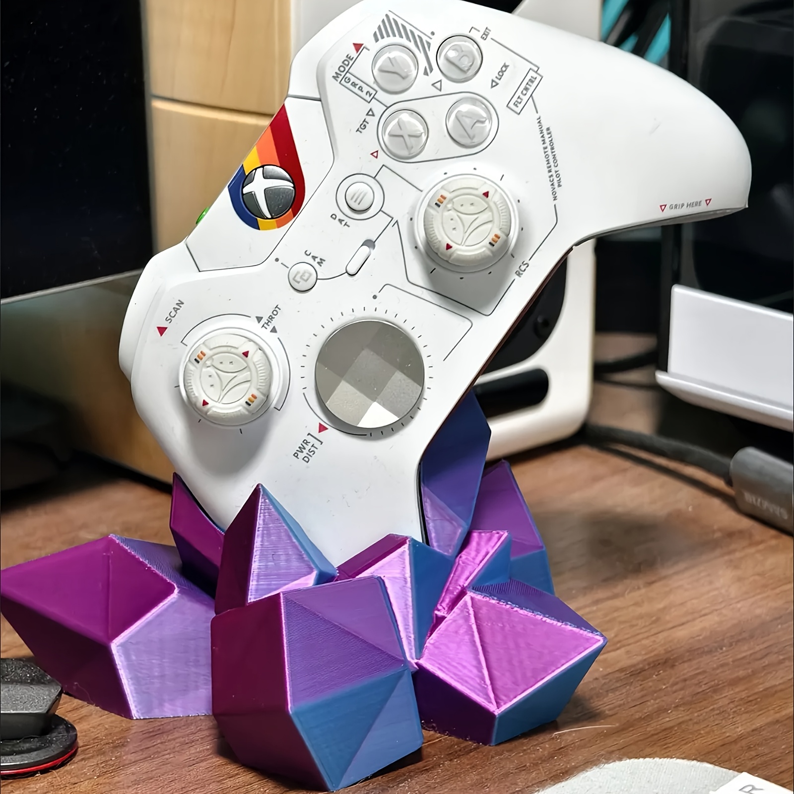 3D Printed Crystal Game Contro - 3D Printing Xbox Controller Holder avis et prix