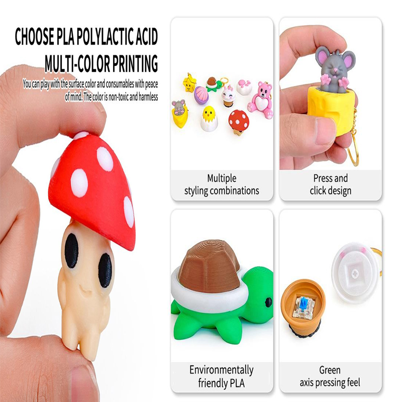 »Mushroom Turtle Keycap Press  - 3D Printing Keyboard Keys avis et prix
