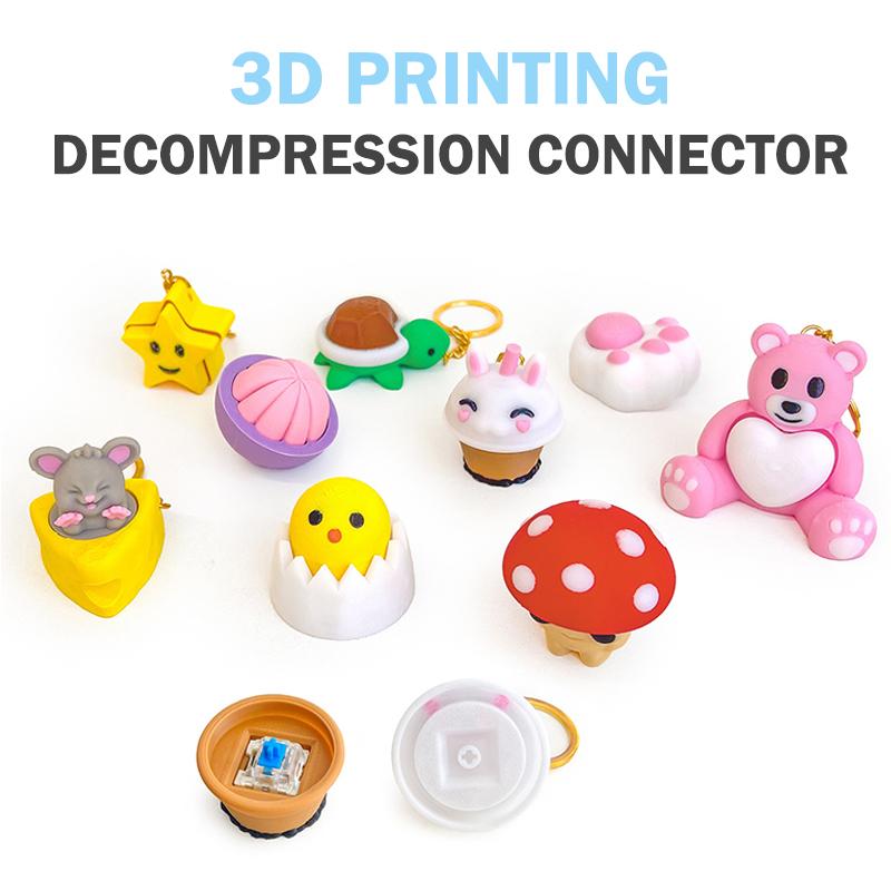 »Mushroom Turtle Keycap Press  - 3D Printing Keyboard Keys avis et prix