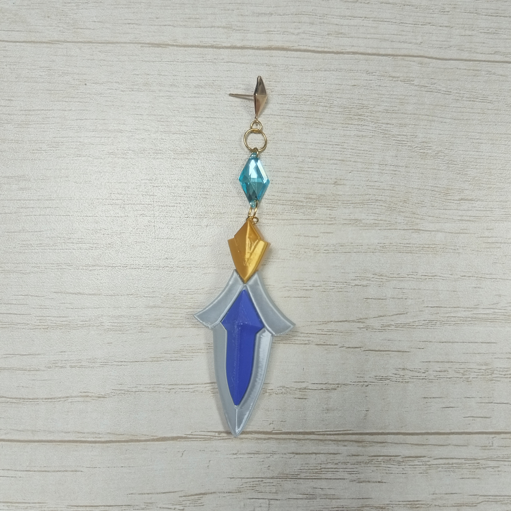NEW Genshin Impact Lohen Cospl - 3D Printing Earrings avis et prix