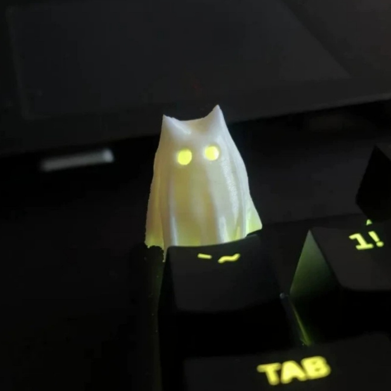 Halloween Ghost 3D Keycap For  - 3D Printing Keyboard Keys avis et prix