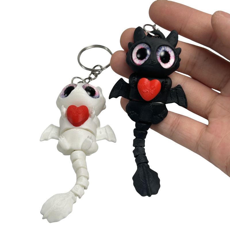 3D Printed Dragon Keychain wit - 3D Printing Tooth avis et prix