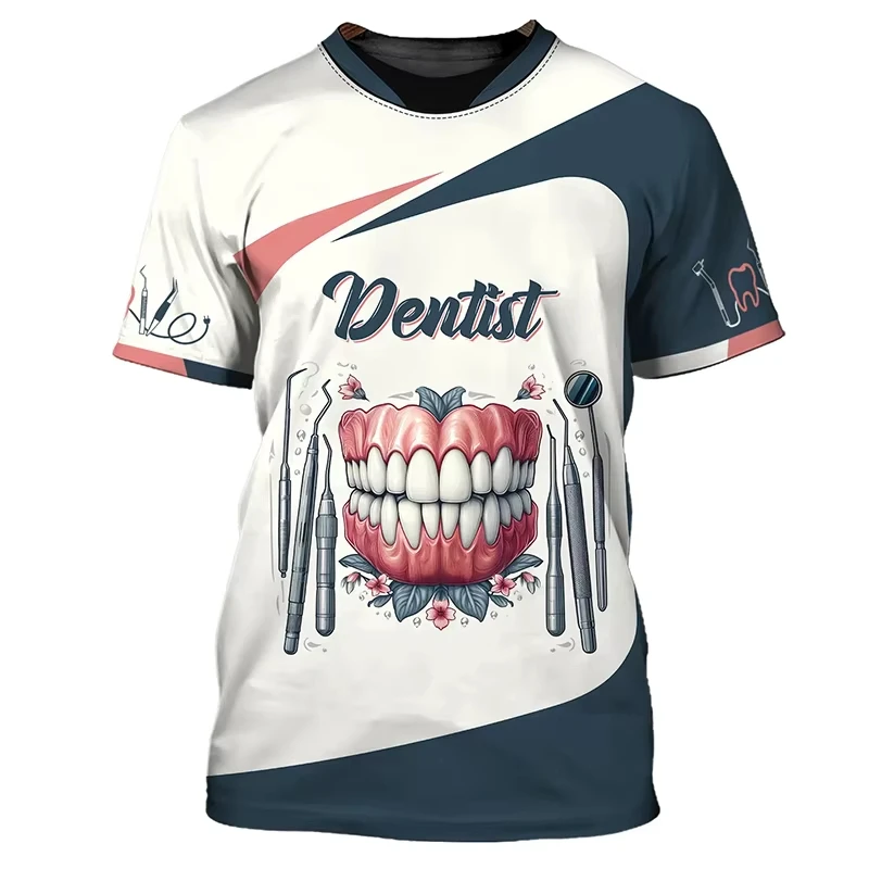 2026 New Men's T-Shirt Tooth 3 - 3D Printing Tooth avis et prix