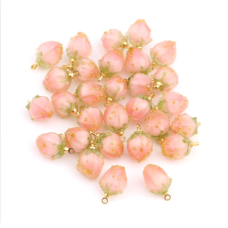 3D Strawberry Fruit Resin Char - 3D Printing Earrings avis et prix