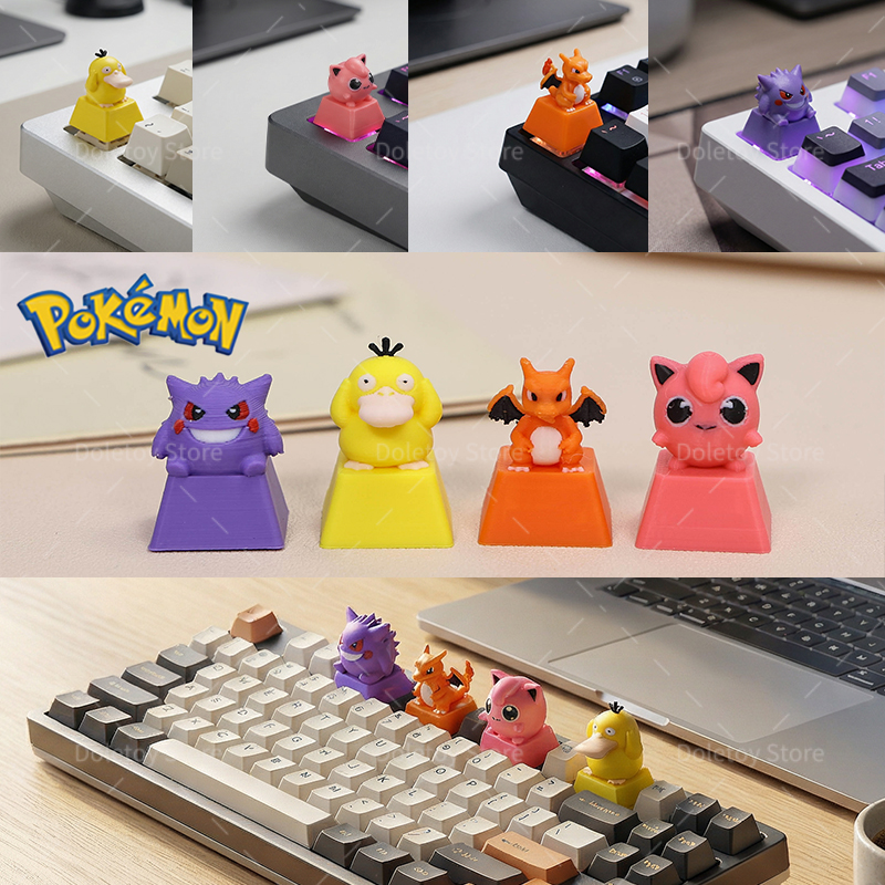 Pokemon Keycaps Anime Figure 3 - 3D Printing Keyboard Keys avis et prix