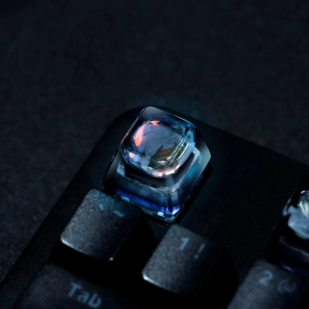Original Chinese Style Koi Fis - 3D Printing Keyboard Keys avis et prix